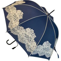 Parasole: Parasol „Vintage” w kolorze granatowo-kremowym