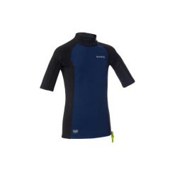 Top UV z neoprenu termiczny JR. Niebieskie buty sportowe męskie OLAIAN, s, bez wzorów, z elastanu, sportowe, bez kołnierzyka, bez rękawów. Za 49,99 zł.