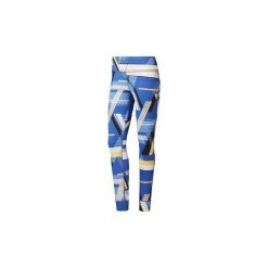 Legginsy i Rajstopy Reebok Sport Legginsy Lux Bold. Niebieskie rajstopy damskie marki Reebok Sport, bez wzorów. Za 229,00 zł.