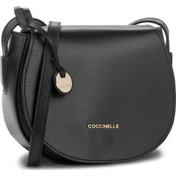 Torebka COCCINELLE - BF8 Clementine Soft E1 BF8 15 02 01 Noir 001. Czarne listonoszki damskie marki Coccinelle. W wyprzedaży za 699,00 zł.