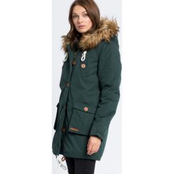 Review - Kurtka. Zielone kurtki damskie marki Review, s, z bawełny. W wyprzedaży za 439,90 zł.