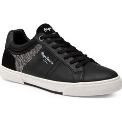 Sneakersy PEPE JEANS - Rodney Basic PMS30696 Black 999. Czarne sneakersy męskie Pepe Jeans, bez zapięcia. Za 299,00 zł.