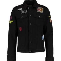 RVLT Kurtka jeansowa black. Czarne kurtki męskie jeansowe marki RVLT, m. W wyprzedaży za 471,20 zł.
