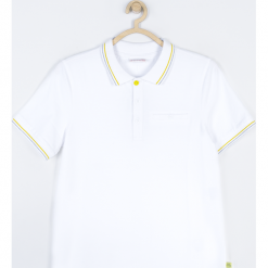 Koszulka. Białe t-shirty chłopięce CITY JUNGLE, bez wzorów, z elastanu, z krótkim rękawem. Za 19,90 zł.