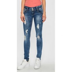 Haily's - Jeansy Camila. Niebieskie rurki damskie marki Haily's, s, z elastanu, z obniżonym stanem. Za 139,90 zł.