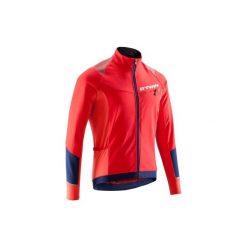 Kurtka na rower 500. Czerwone kurtki męskie bomber B'TWIN, m. W wyprzedaży za 119,99 zł.