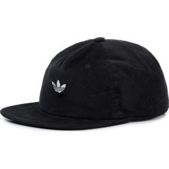 Czapka z daszkiem adidas - Samstag Grandad ED8001 Black. Czarne czapki męskie Adidas, bez wzorów, z bawełny. Za 129,00 zł.