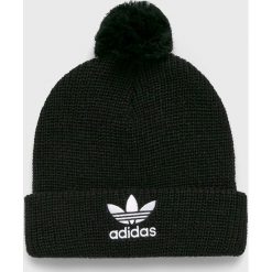 Adidas Originals - Czapka. Czarne czapki zimowe męskie adidas Originals, z dzianiny. W wyprzedaży za 79,90 zł.