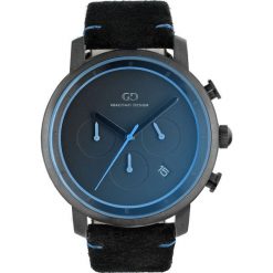 Zegarek Giacomo Design Męski GD11001 Chronograf czarny. Czarne zegarki męskie marki Giacomo Design. Za 703,99 zł.