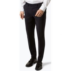 Dressler - Spodnie męskie – Sirius, niebieski. Niebieskie spodnie garniturowe męskie Dressler, m, bez wzorów, z wełny, eleganckie. Za 749,95 zł.