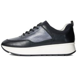 Geox Tenisówki Damskie Gendry, 36, Czarne. Czarne trampki i tenisówki damskie Geox, bez wzorów, bez zapięcia. Za 499,00 zł.