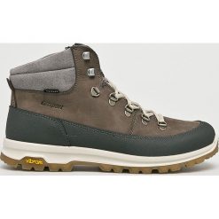 Grisport - Buty. Szare buty trekkingowe męskie marki Grisport, na zimę, z materiału, na sznurówki, outdoorowe. Za 449,90 zł.
