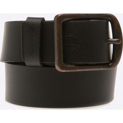 Dickies - Pasek skórzany. Czarne paski męskie Dickies, w paski, ze skóry. W wyprzedaży za 79,90 zł.
