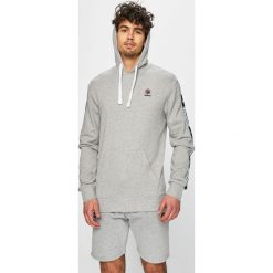 Reebok Classic - Bluza. Szare bluzy męskie s, z nadrukiem, z elastanu, z kapturem. W wyprzedaży za 159,90 zł.