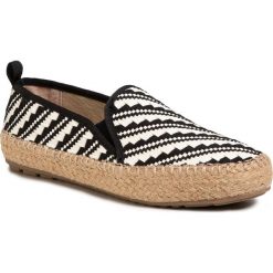 Espadryle EMU AUSTRALIA - Gum Geo W12186 Black. Czarne espadryle damskie EMU Australia, na co dzień, bez wzorów, z tworzywa sztucznego, bez obcasa, bez zapięcia. W wyprzedaży za 209,00 zł.