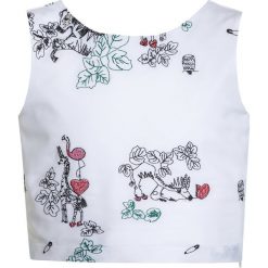 Patrizia Pepe Bluzka white. Białe t-shirty chłopięce marki Patrizia Pepe, z elastanu. Za 459,00 zł.