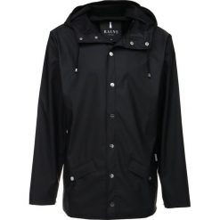 Rains GLOSSY Kurtka przeciwdeszczowa black. Czarne kurtki męskie marki Rains, s, bez wzorów, z poliesteru, bez kaptura. Za 399,00 zł.