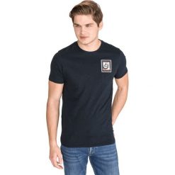 Scotch & Soda Brutus Koszulka Niebieski. Niebieskie podkoszulki męskie Scotch & Soda, l, bez wzorów, z bawełny, bez kołnierzyka, krótkie. Za 176,95 zł.