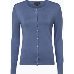 Marie Lund - Kardigan damski, niebieski. Niebieskie swetry damskie Marie Lund, xs, bez wzorów, z dzianiny, klasyczne, bez rękawów, bez kaptura. Za 119,95 zł.
