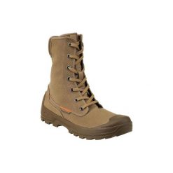 Buty myśliwskie SG120. Pomarańczowe buty sportowe męskie SOLOGNAC, z bawełny, bez zapięcia. Za 149,99 zł.