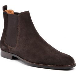 Sztyblety GINO ROSSI - MSU425-WILSON-01 Brown. Pomarańczowe sztyblety męskie Gino Rossi, ze skóry, bez zapięcia. W wyprzedaży za 249,99 zł.