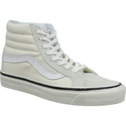 Vans SK8 Hi 38 DX VA38GFQWP 35 Beżowe. Brązowe buty sportowe damskie Vans, bez wzorów, z syntetyku, sportowe, vans sk8. W wyprzedaży za 249,99 zł.