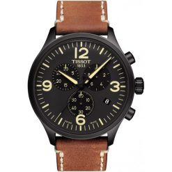 ZEGAREK TISSOT CHRONO XL T116.617.36.057.00. Pomarańczowe zegarki męskie TISSOT, ze stali. Za 1500,00 zł.