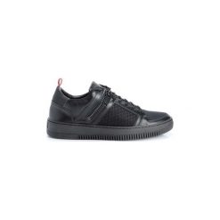 Buty Antony Morato MMFW01119. Czarne trampki męskie Antony Morato, bez wzorów, bez zapięcia. Za 439,00 zł.