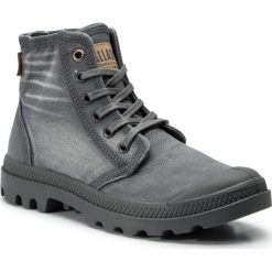 Trapery PALLADIUM - Palladenim 76230-014-M Forged Iron. Szare trapery damskie Palladium, z tworzywa sztucznego, klasyczne, bez obcasa, bez zapięcia. W wyprzedaży za 259,00 zł.
