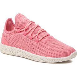 Sneakersy KAPPA - Icon Knt 242718 Flamingo/Offwhite 7243. Różowe półbuty damskie Kappa, z tworzywa sztucznego. W wyprzedaży za 109,00 zł.