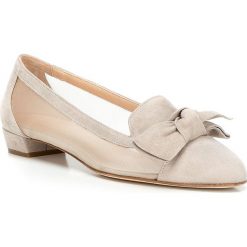 Buty damskie. Baleriny damskie Wittchen, bez wzorów, ze skóry, bez obcasa, na obcasie. W wyprzedaży za 395,90 zł.