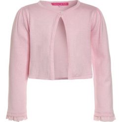 Derhy ROMANE GILET MAILLE Kardigan rose. Czerwone swetry chłopięce marki Derhy, z bawełny. Za 169,00 zł.