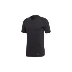 T-shirty z krótkim rękawem adidas Koszulka Ultra Primeknit Light. Czarne koszulki męskie marki Adidas, s, bez wzorów, bez kołnierzyka, krótkie. Za 229,00 zł.