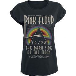 Bluzki asymetryczne: Pink Floyd Dark Side - Circle Koszulka damska czarny