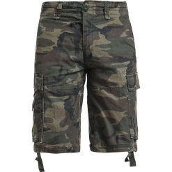 Brandit Vintage Shorts Krótkie spodenki Vintage kamuflaż Woodland. Szare spodenki i szorty męskie marki Brandit, l, z aplikacjami, vintage, krótkie. Za 144,90 zł.