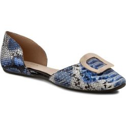 Półbuty WITTCHEN - 82-D-534-7 Granatowy Niebieski. Niebieskie creepersy damskie Wittchen, z nubiku, eleganckie, na płaskiej podeszwie. W wyprzedaży za 319,00 zł.