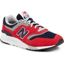 Sneakersy NEW BALANCE - CM997HBJ Czerwony. Czerwone sneakersy męskie New Balance, bez zapięcia. Za 369,00 zł.