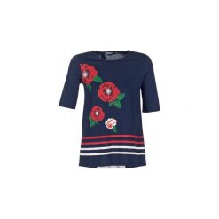 T-shirty z krótkim rękawem Desigual JOIDEBU. Szare t-shirty damskie marki Desigual, l, z tkaniny, casualowe, z długim rękawem. Za 186,75 zł.