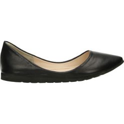 Baleriny - 01-T L BLACK. Czarne baleriny damskie marki Venezia, ze skóry. Za 199,00 zł.