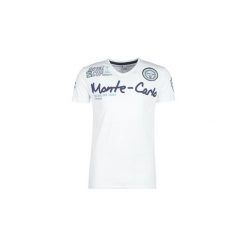 T-shirty z krótkim rękawem Geographical Norway JARO. Białe t-shirty męskie marki Geographical Norway, s, bez wzorów, bez kołnierzyka, krótkie. Za 89,00 zł.