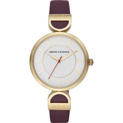 Zegarek ARMANI EXCHANGE - Brooke AX5326 Brown/Gold. Pomarańczowe zegarki damskie marki Armani Exchange. Za 589,00 zł.