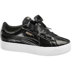 Buty sportowe damskie: buty damskie Puma Vikky Platform Ribbon Puma czarne