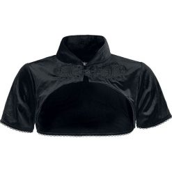 Gothicana by EMP Vala Bolerko czarny. Czarne kurtki damskie marki Gothicana by EMP, l, bez wzorów, bez kaptura. Za 121,90 zł.