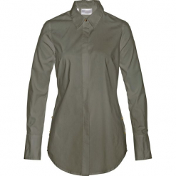 Długa bluzka bonprix ciemnooliwkowy. Zielone bluzki longsleeves bonprix. Za 99,99 zł.