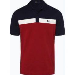 Fred Perry - Męska koszulka polo, czerwony. Czerwone koszulki męskie Fred Perry, xl, bez wzorów, retro, polo, bez rękawów. Za 399,95 zł.
