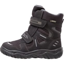 Superfit HUSKY Śniegowce schwarz. Czarne buty zimowe chłopięce marki Superfit, z materiału. W wyprzedaży za 194,35 zł.