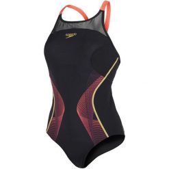Speedo Strój Kąpielowy Fit Pinnacle Xback Uk 34. Czarne stroje kąpielowe damskie marki Speedo, bez wzorów, eleganckie. W wyprzedaży za 209,00 zł.