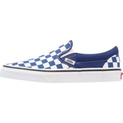 Vans UA CLASSIC SLIPON Półbuty wsuwane estate blue/true white. Niebieskie półbuty damskie Vans, ze skóry ekologicznej. Za 299,00 zł.