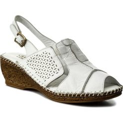 Rzymianki damskie: Sandały LANQIER – 40C1408 White