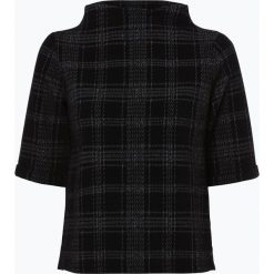 Bluzy rozpinane damskie: Opus - Damska bluza nierozpinana – Gadeni check, czarny